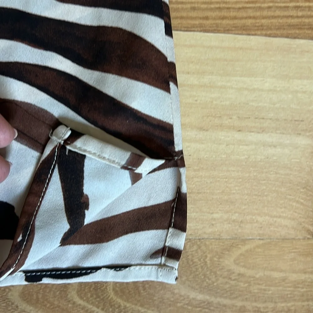 Cabi Animal Print Blouse_11